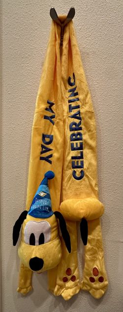 Celebrating My Day Disney Cruise Pluto Scarf