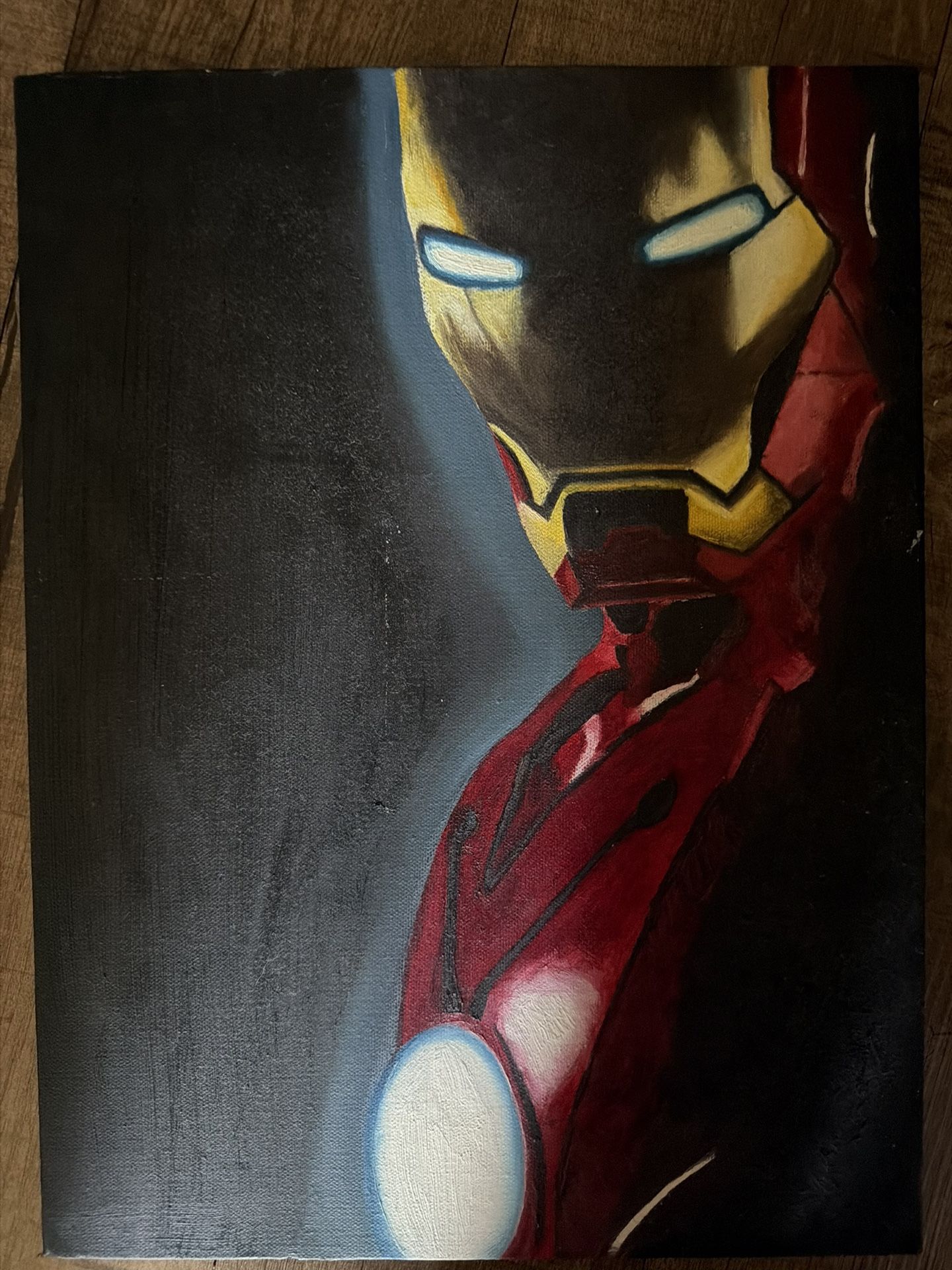 Marvel Ironman Painting 12”x16”