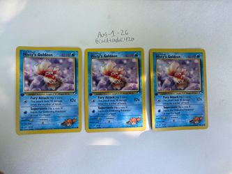 Misty’s Goldeen 1st Edition