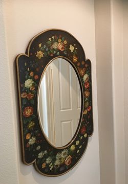 BEAUTIFUL LARGE BEVELED MIRROR