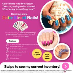 Color Street Nails (See Photos For Current Inventory!) 