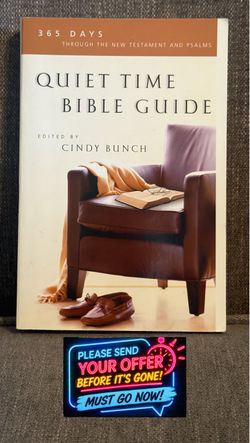 Quiet Time Bible Guide by Cindy Bunch