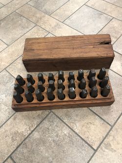Vintage Metal Stamps