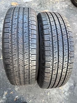 Set of 2 nice Good year Assurance 235/65/18 ( We install & balance )