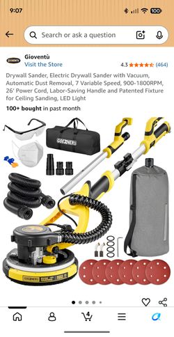 Accucraft Electric Drywall Sander