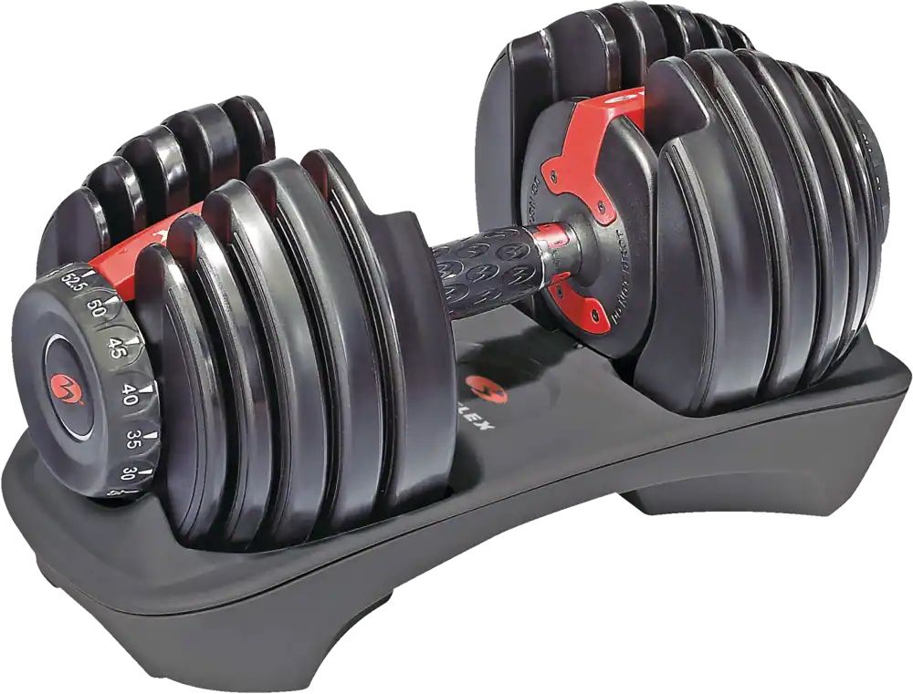 Bowflex SelectTech® 552 Adjustable Dumbbell, 5-52.5-lbs, Single