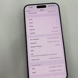 iPhone 15 Pro Max Paid Off Unlocked To Any Carrier 