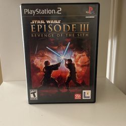 Ps2 Star Wars Episode 3 Revenge Of The Sith