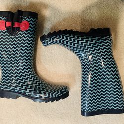 Capelli New York Womens Size 9 Rain/ Mud Boots Rubber