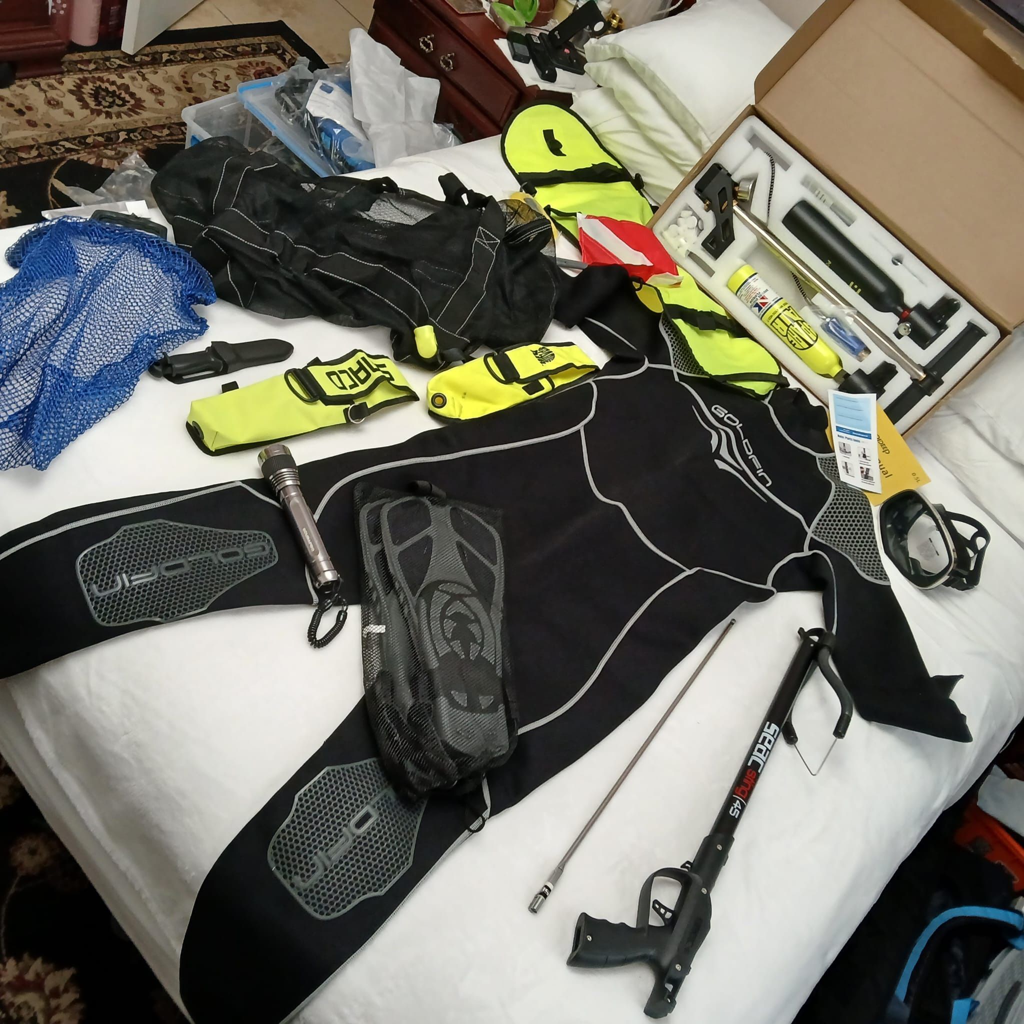 Spear fishing gear BRAND NEW, NEVER USED