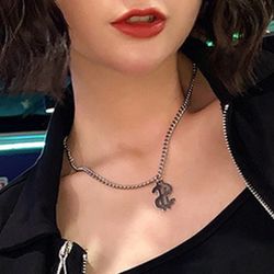 Beautiful hip-hop dollar necklace for women