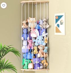 Stuffed animal corner cage