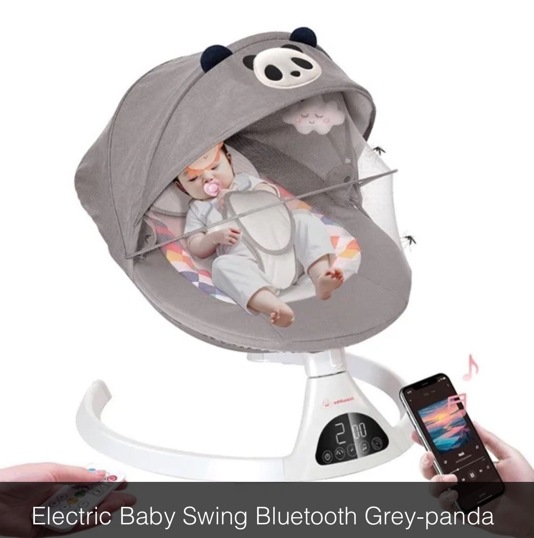 Electric Baby Swing Bluetooth
