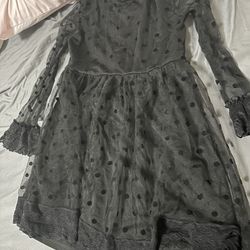 Girls Black Dress SIZE 8/10