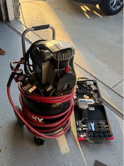 Compressor and tool impact