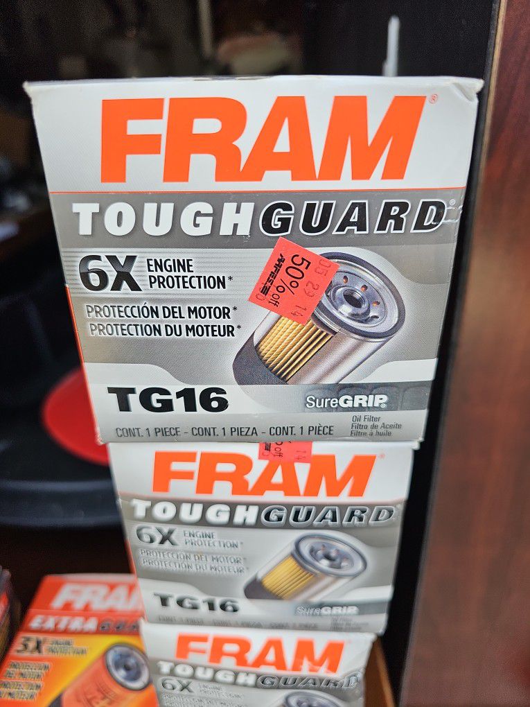 Fram Tough Guard TG16 Oil Filter 4 NIB