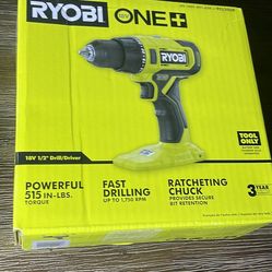 Ryobi Drill Brand New Unopened Box PCL206b