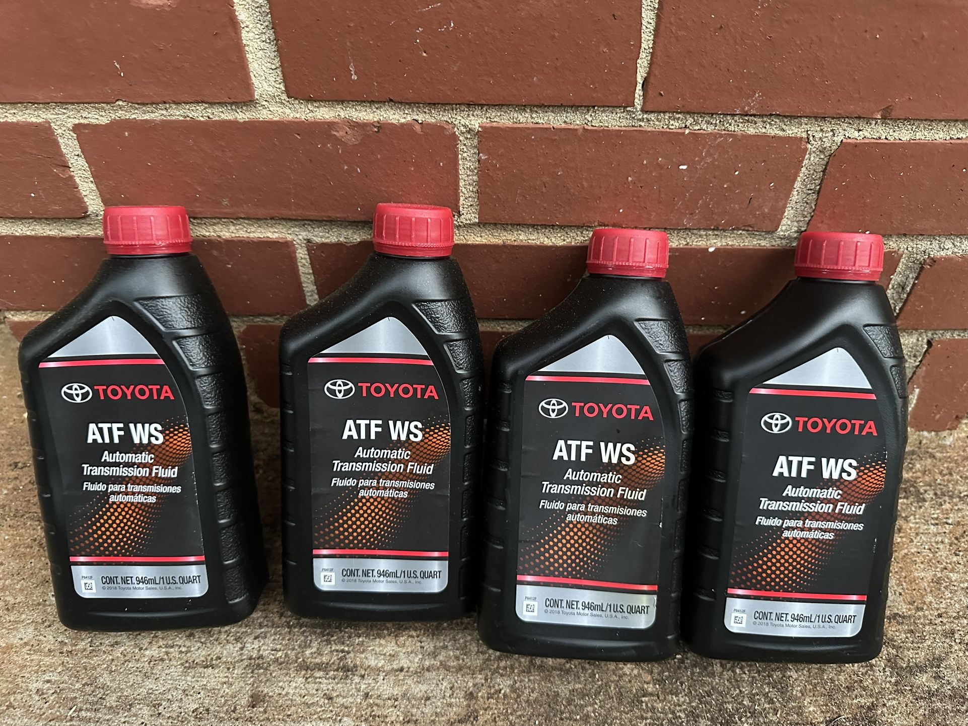 TOYOTA OFFICIAL Transmission Fluid ATF WS