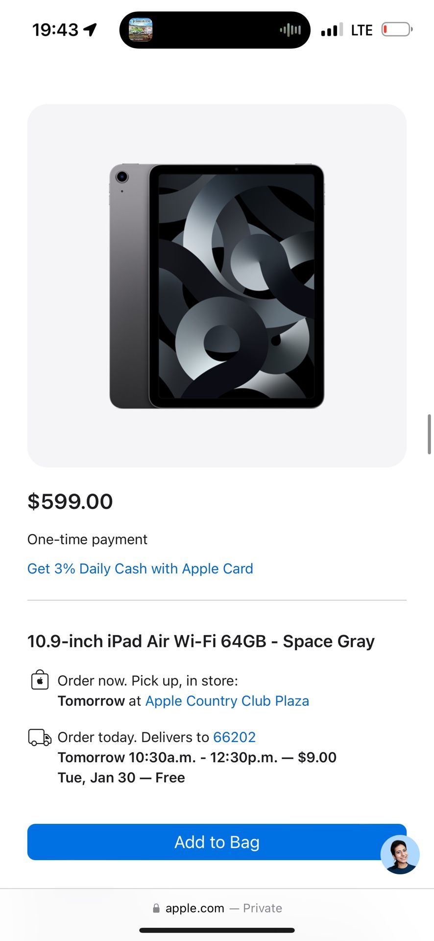 Ipad Air 5th Gen