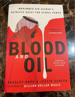 Blood And Oil Book