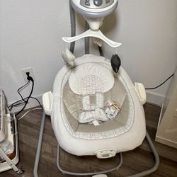 Graco DuetConnect LX Baby Swing & Bouncer – Great Condition