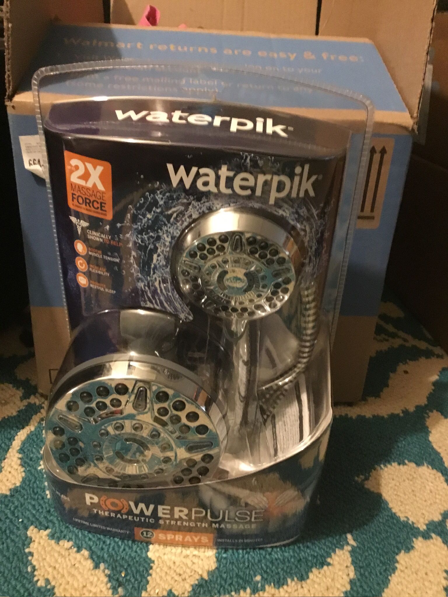 Waterpik Massaging  Showerhead