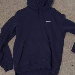 Blue Navy Nike Hoodie Large