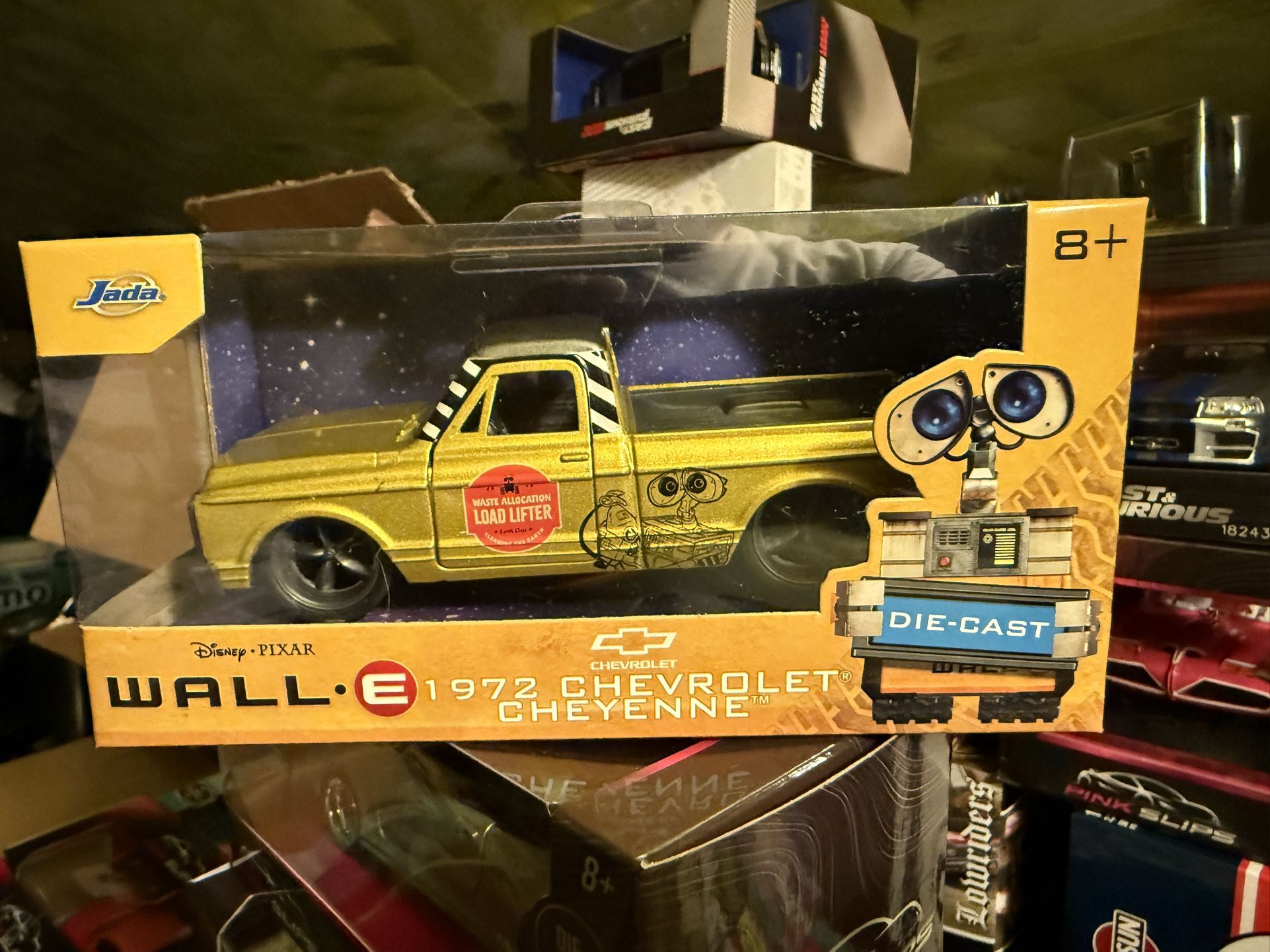 Jada Disney Wall.E 1972 Chevrolet Cheyenne 1:32 Scale