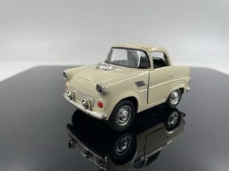 Whole Sale❗️❗️ Mini Q 1st Ford Thunderbird Car 1:36 Scale Die-cast Car Model Toys (Beige)