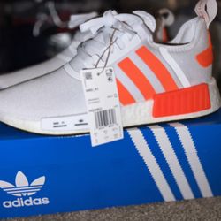 Adidas Orange & white