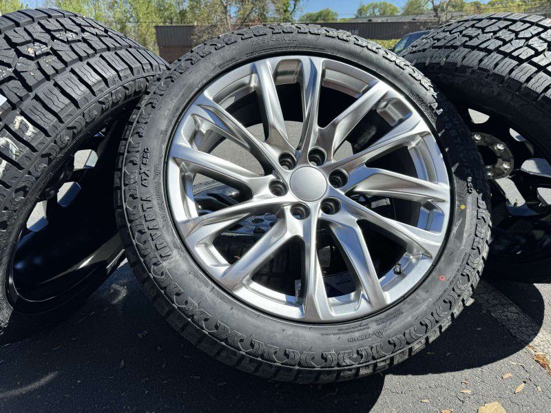Brand New 22 " Wheels Tires GMC Sierra Cadillac Escalade 