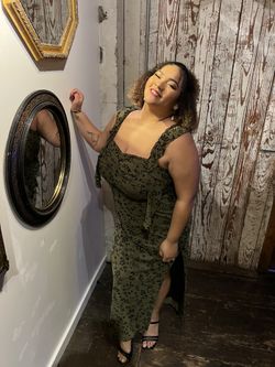 Green Long Dress