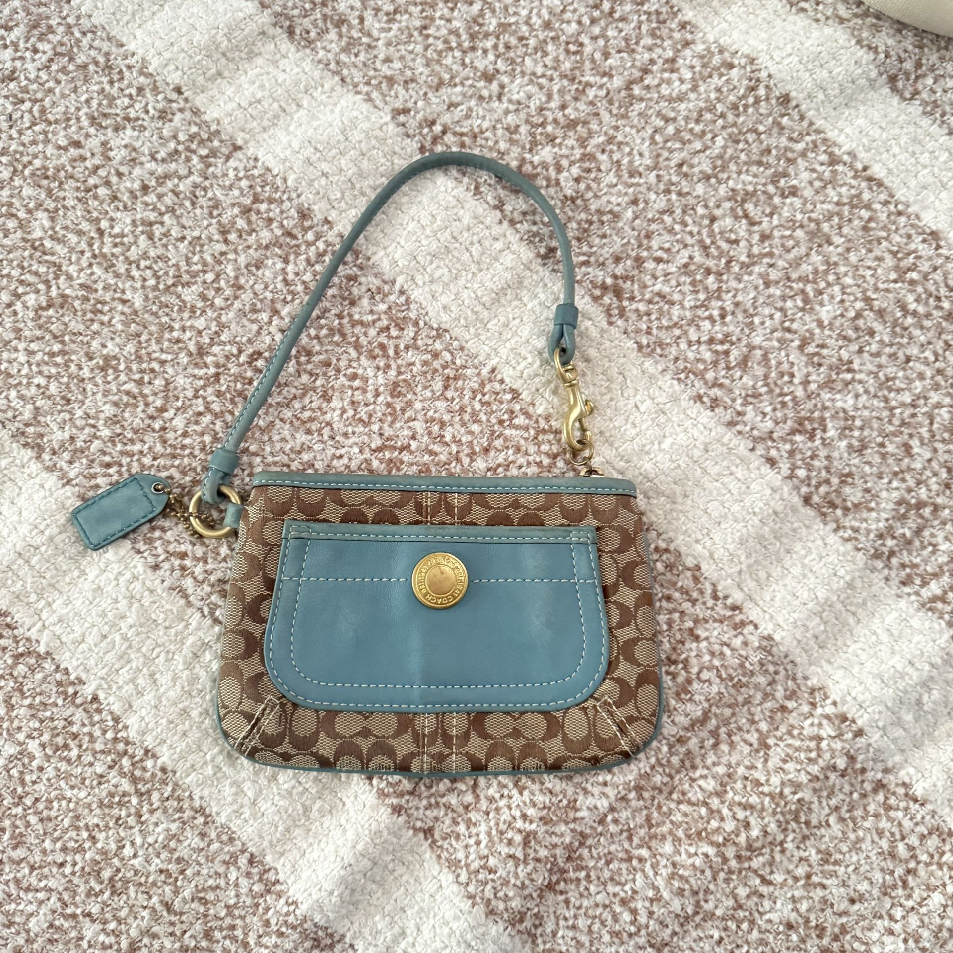Vintage Coach Wristlet