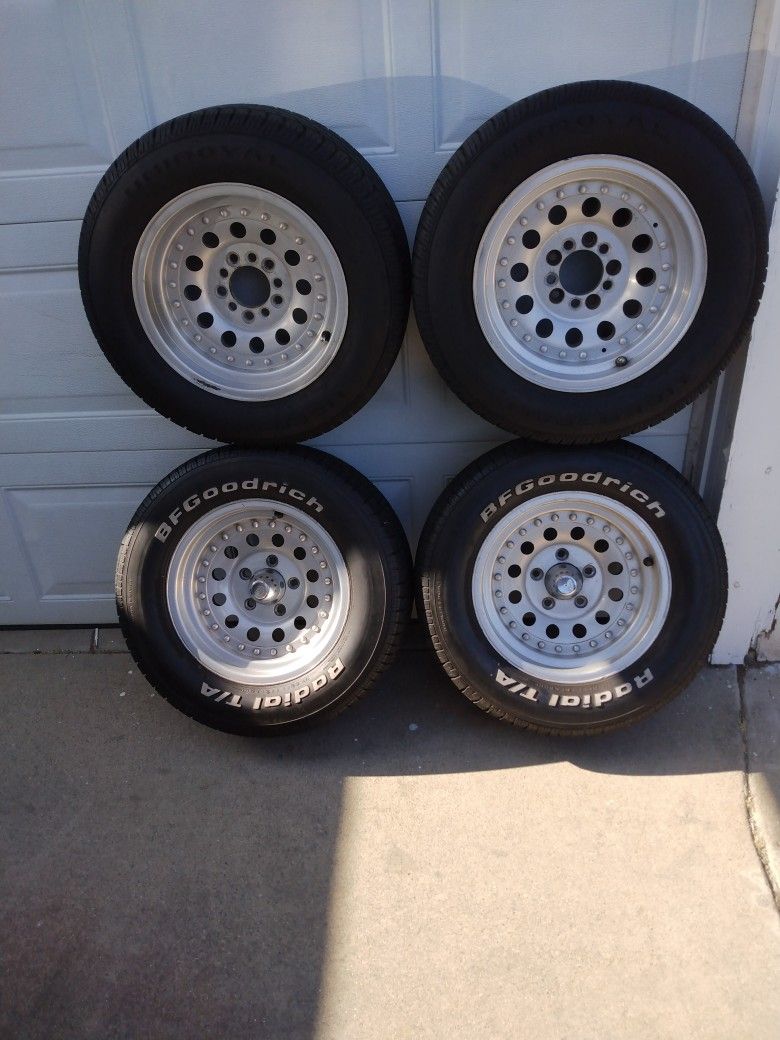 15x7 Rims Cyclone Rims Wheels and Tires 15X7 Aluminum for Sale in Lemon Grove, CA - OfferUp
