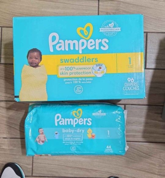 Pampers Size 1 Diapers