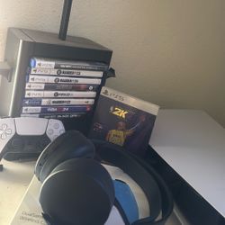 Ps5 Sytem With Games 