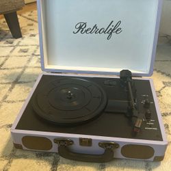 Brand new Retro life vinyl Player 