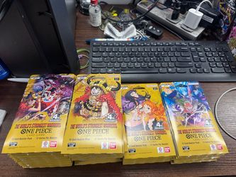 One Piece OP-17 The World’s Strongest Warriors Sleeved Booster Packs
