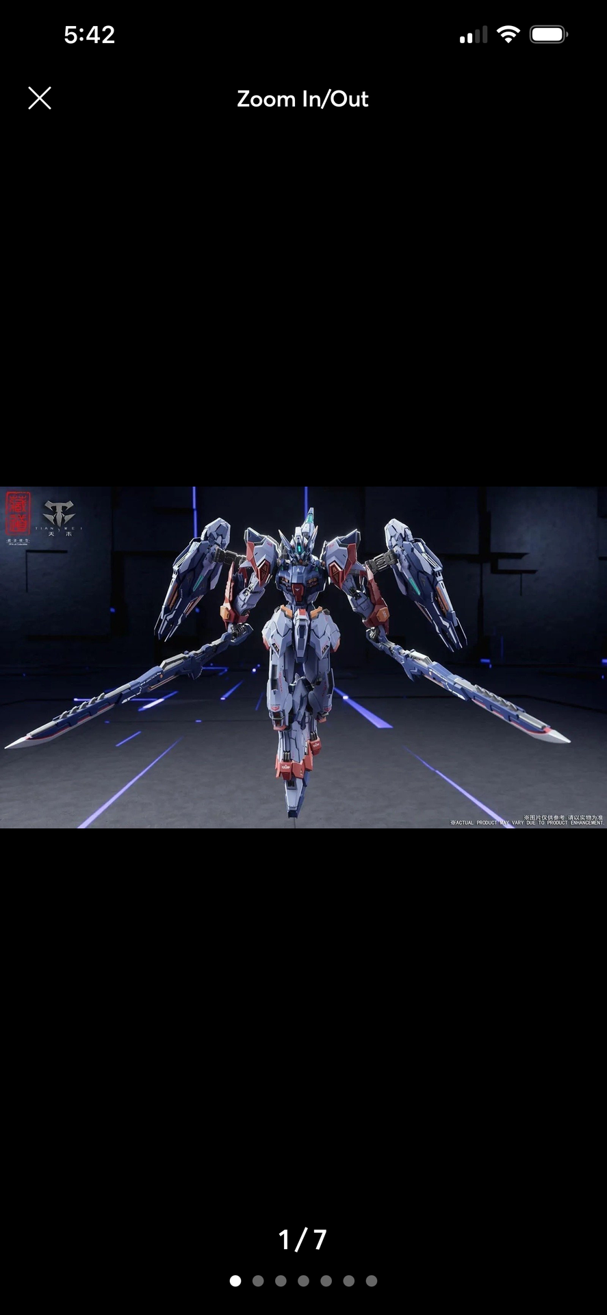 CangDao Model 1/100 CD-TG01 Tianwei Action Figure Zen of Collectible Metal Build