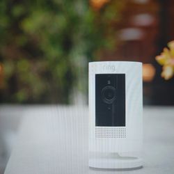 Ring Camera... Battery, White, indoor/ Outdoor Rechargeable Battery