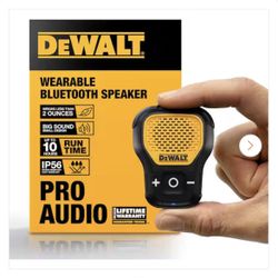 Dewalt JOBSITE PRO WEARABLE SPEAKER