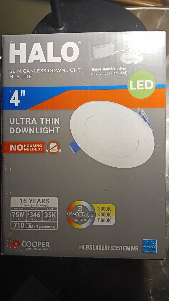 4" LED HALO Ultra Thin Downlight