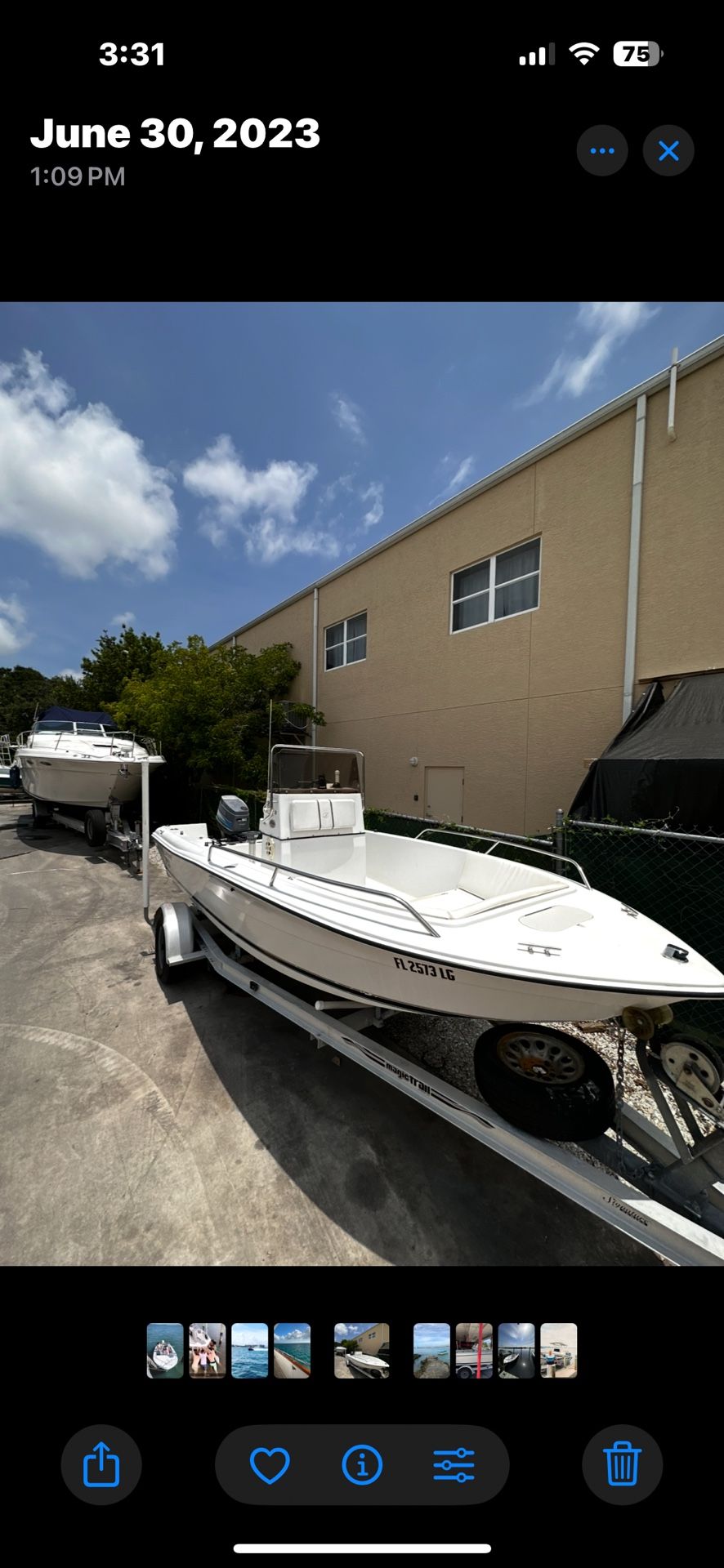 2001 Sailfish 186cc