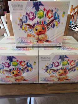 Pokémon Scarlet & Violet Prismatic Evolutions Elite Trainer Box