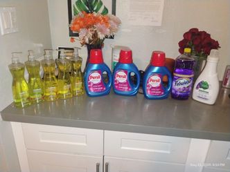 Persil and Method dish soap