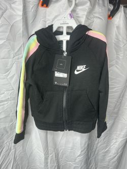 Nike Girls Rainbow Tape Jacket and Shorts Set 2T