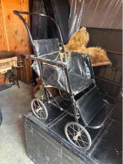 1930s Vintage Baby Stroller
