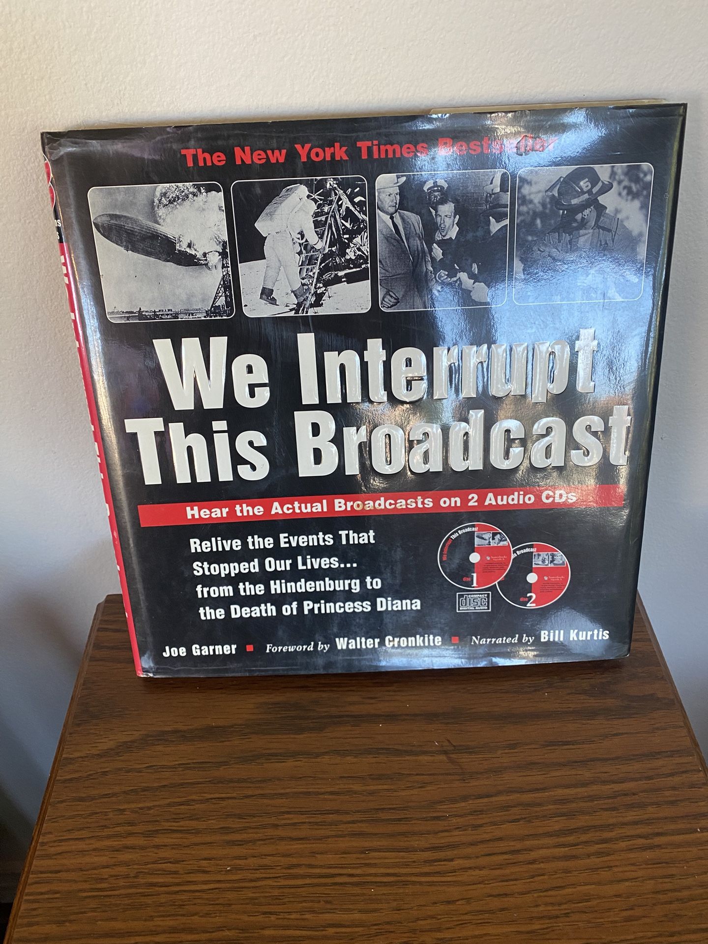 We Interrupt This Broadcast: The Events That Shaped Our Lives Hard Cover Book (with CDs)