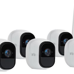 5 Arlo pro Camera Set With Base Station 