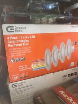   4 Pack Can Lights 